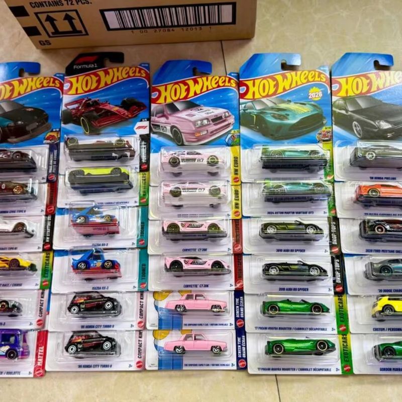Hot Wheels Car Mainline - รถของเล่นโมเดลไดแคสต์สะสม ฮอตวีลส์ 2026 รุ่นใหม่ ซีรีส์ F
