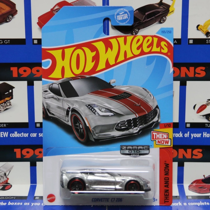 Hot Wheels Car Mainline - รถฮอตวีลส์รุ่นพิเศษ ซีรีส์หลัก รุ่น ZAMAC สีแดง ฉบับลิมิเต็ดอิดิชั่น