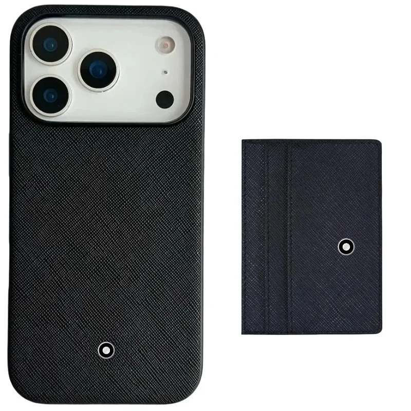 Card Top Loader - เคสหนังธุรกิจแบบมินิมอลสำหรับ iPhone 17 Pro Max 16