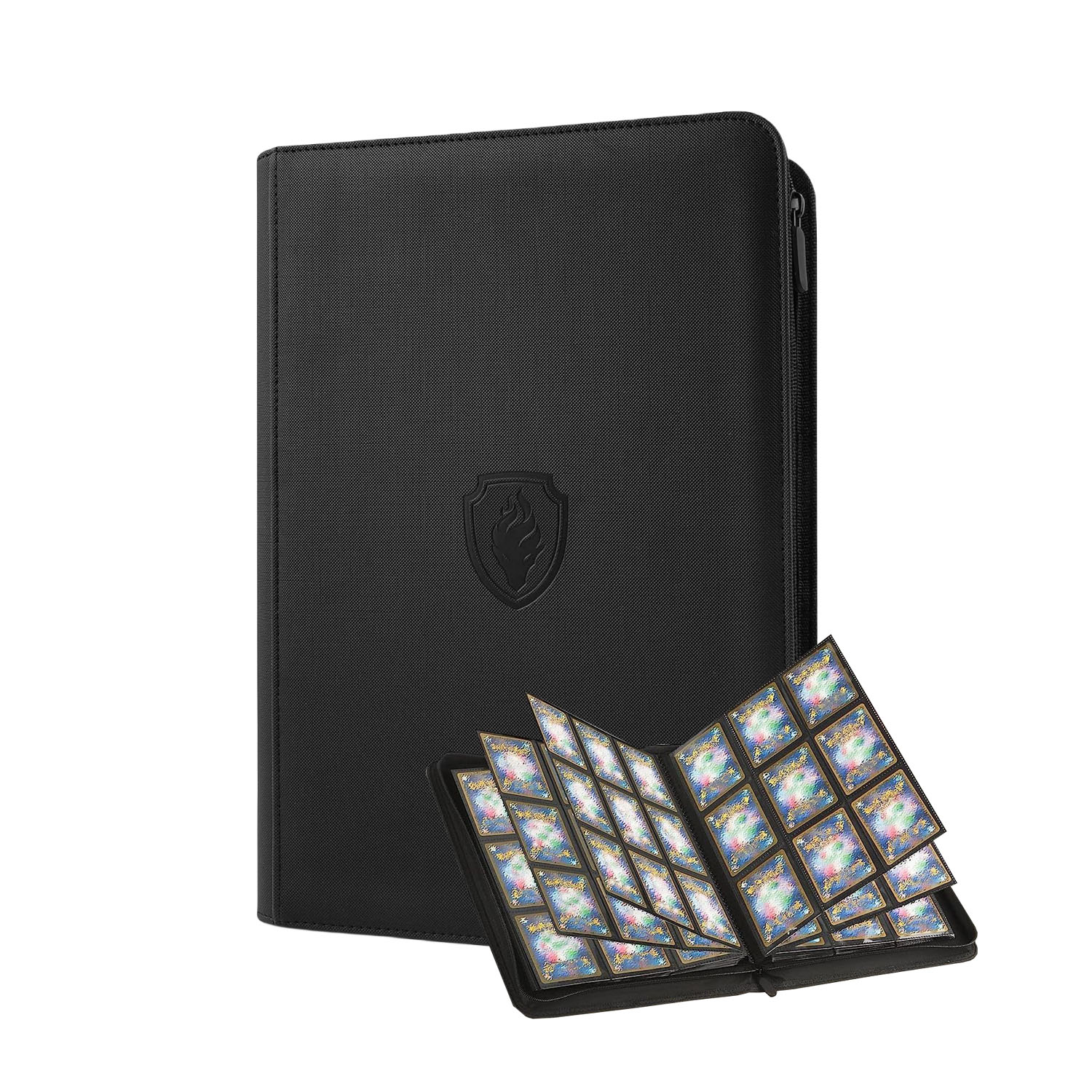 ซองใส่การ์ดซื้อขาย9ช่องฝาปิด P - Trading Card Binder บทวิจารณ์และราคา