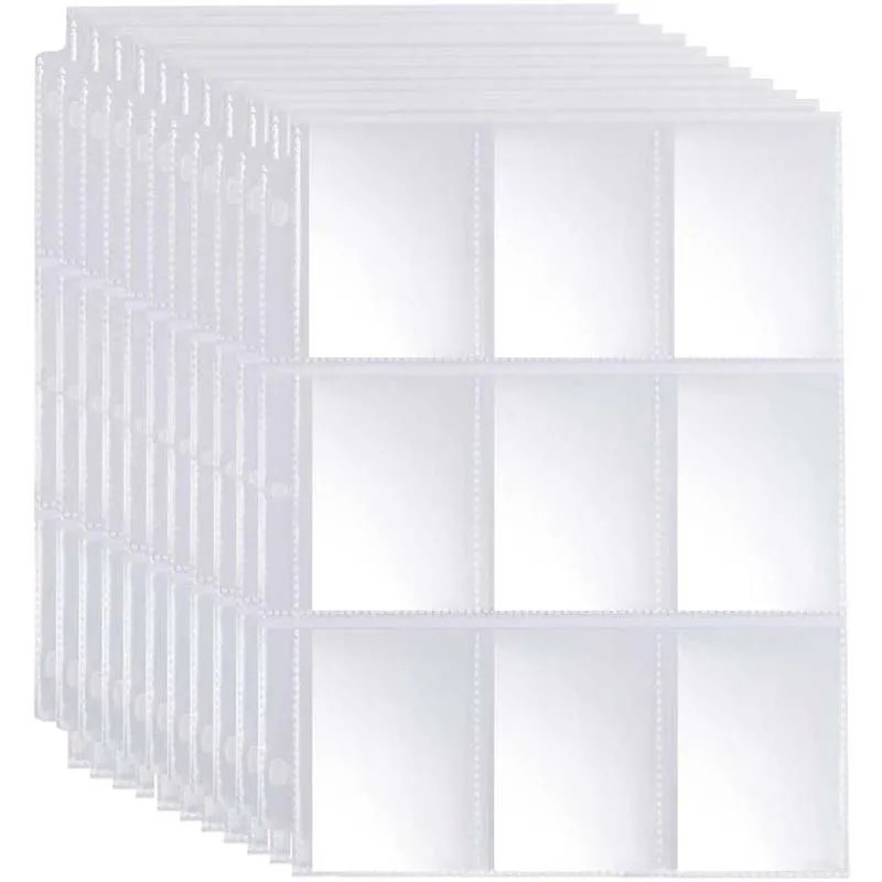 50pcs 9 กระเป๋า Trading GAMING - Trading Card Binder บทวิจารณ์และราคา
