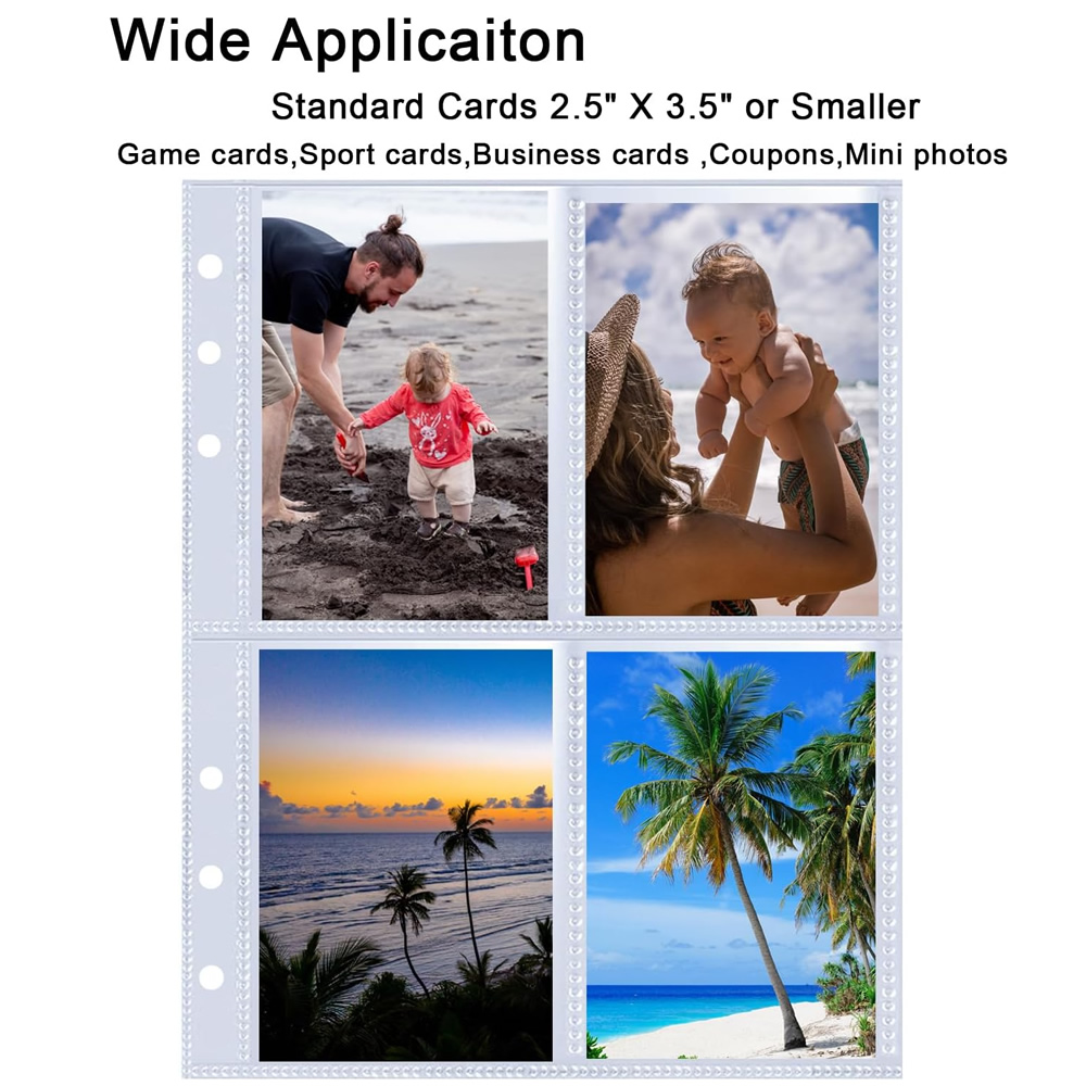 สมุดใส่การ์ดสะสม 4 ช่อง สำหรับ - Trading Card Binder บทวิจารณ์และราคา