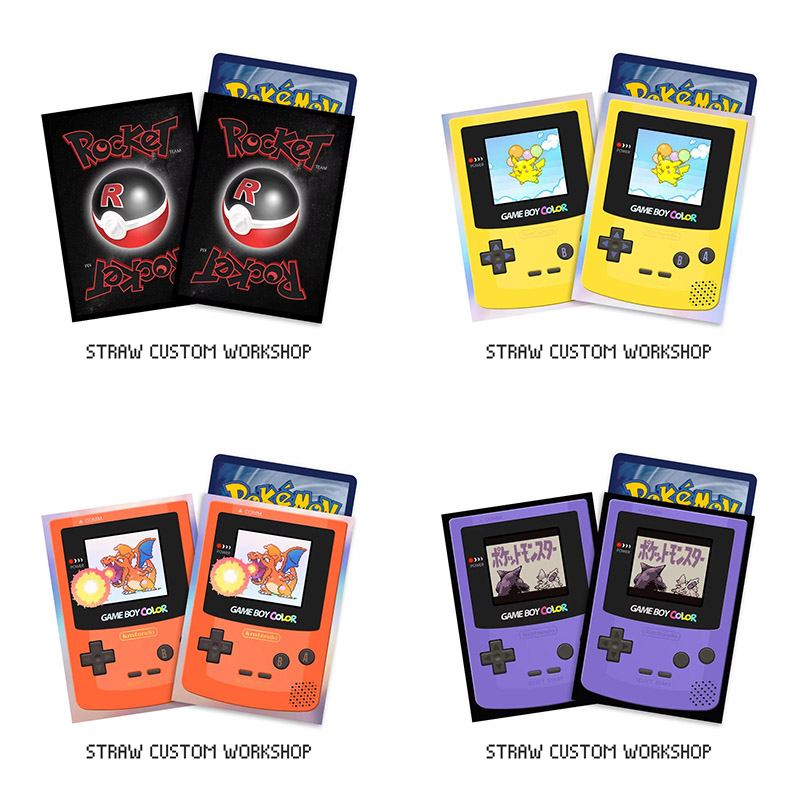 65 ชิ้น/เซ็ตอะนิเมะเกม PTCG Ka - Card Penny Sleeve บทวิจารณ์และราคา