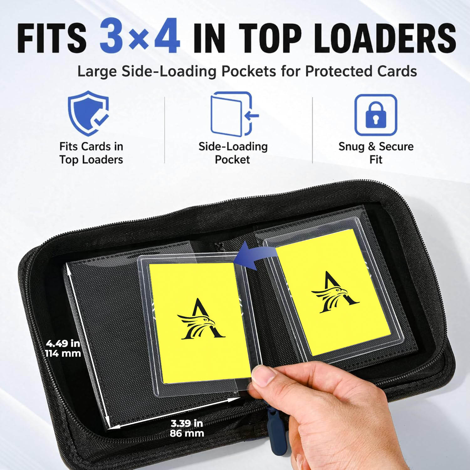 สมุดใส่การ์ดแบบ Top Loader Bin - Trading Card Binder บทวิจารณ์และราคา